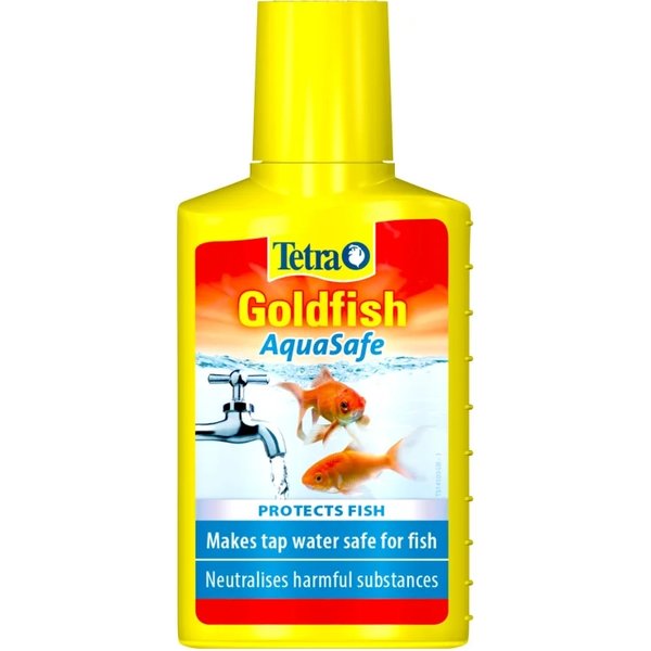 Tetra Goldfish Aquasafe - Trattamento Acqua Per Acquario Pesci Rossi 100 Ml-image