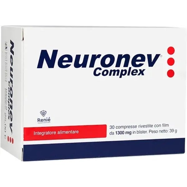 Neuronev Complex 30 compresse da 1300 mg - Integratore Per Il Sistema Nervoso-image