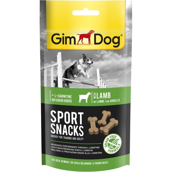Gimborn Gimdog Sport Snacks Agnello - Snacks Per Cani Sportivi 60 Gr-image
