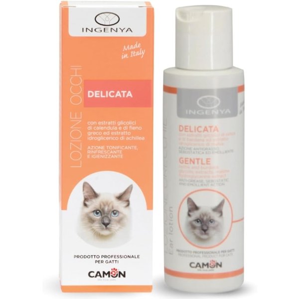 Camon Lozione Occhi Per Gatti - Azione Lenitiva, Rinfrescante E Igienizzante 100 Ml-image
