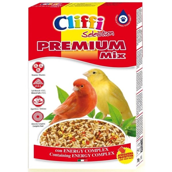 Chemi-Vit Cliffi Premium Mix Canar - Alimento Completo Per Canarini 800 Gr-image