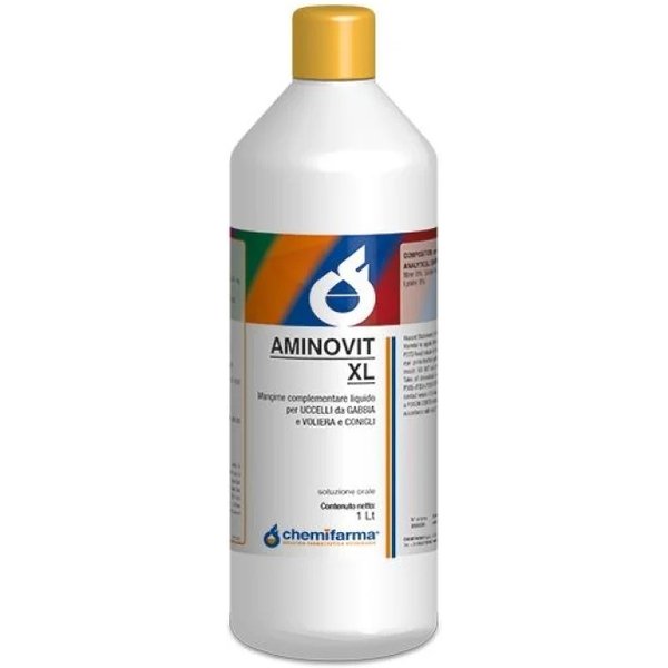 Chemifarma Aminovit Xl - Integratore Alimentare Per Uccelli E Colombi 1000 Ml-image