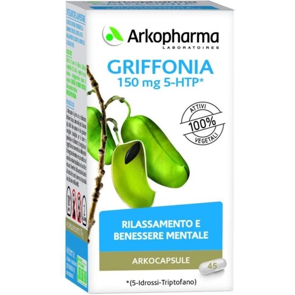 Griffonia 45 Capsule - Integratore Utile Per Il Sonno E Il Tono Dell'umore-image