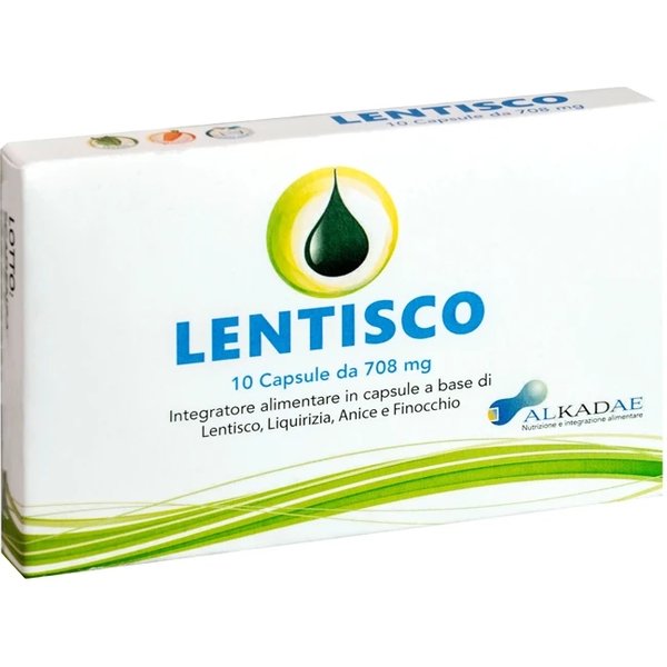 Lentisco 10 Capsule - Integratore Per Il Sistema Digerente-image