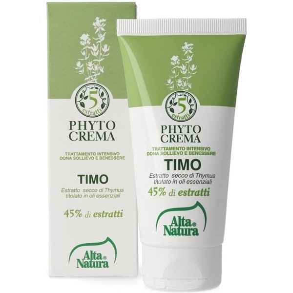 Alta Natura Phytocrema Timo - Astringente, Seboregolatrice E Balsamica 75 Ml-image