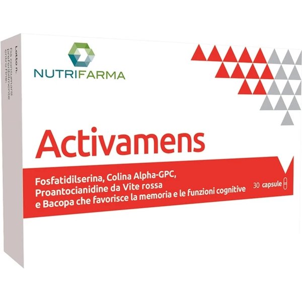 Activamens 30 Capsule - Integratore Per La Memoria E Le Funzioni Cognitive-image