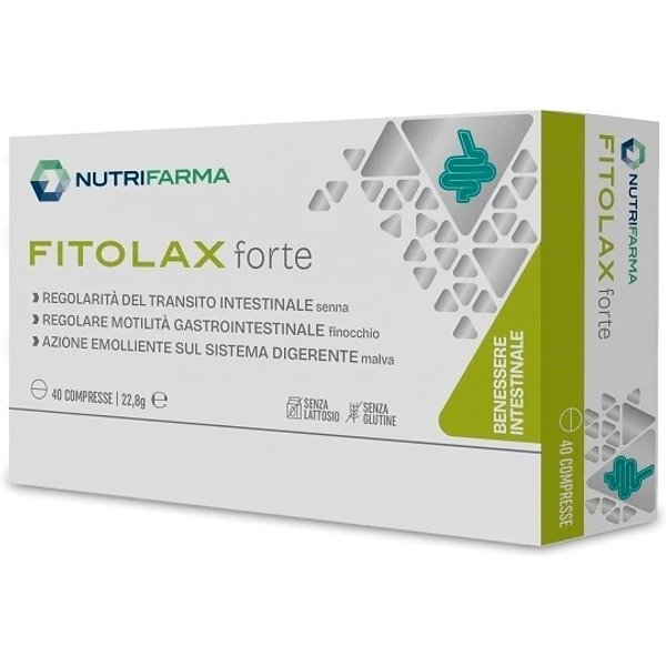 Fitolax Forte 40 Compresse - Integratore Per La Regolarità Intestinale E L'eliminazione Dei Gas-image