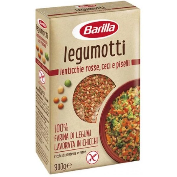 Barilla Barilla Legumotti - Chicchi Di Lenticchie Rosse Ceci E Piselli 100% Farina Senza Glutine 300 Gr-image