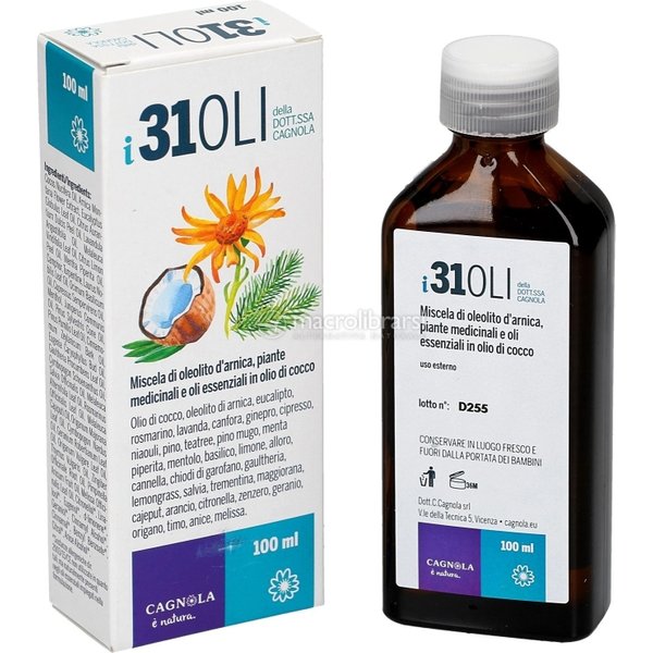 I 31 Oli - Olio Per Massaggi Muscolari E Articolari 100 Ml-image
