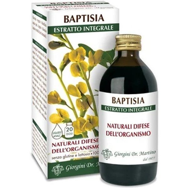 Dr.Giorgini Baptisia Estratto Integrale 200 Ml- Integratore Per Le Difese Organiche Naso Gola-image