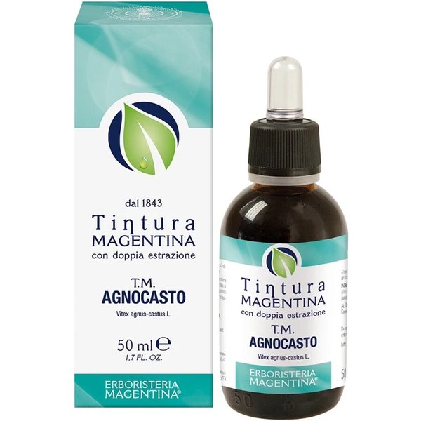 Agnocasto Tintura Magentina 50 Ml - Integratore Per Il Ciclo Mestruale-image