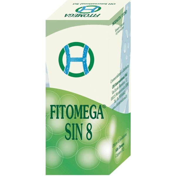 Fitomega Sin 8 - Integratore Per I Gas Intestinali E La Regolarità Intestinale 50 Ml Gocce-image
