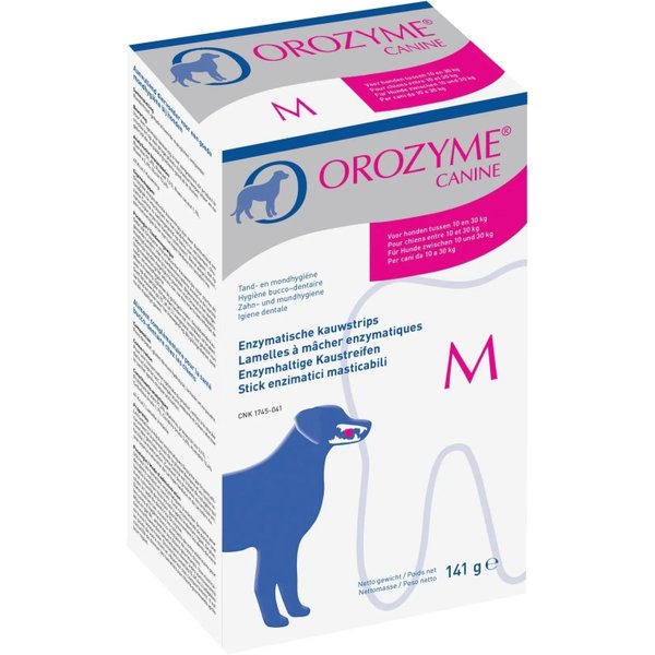 Ecuphar Orozyme Canine - Stick Enzimatici Masticabili Per Cani Taglia M 141 G-image