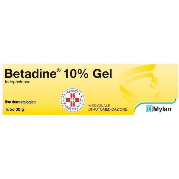 Betadine Gel 10% - disinfezione della cute lesa 30 g-image