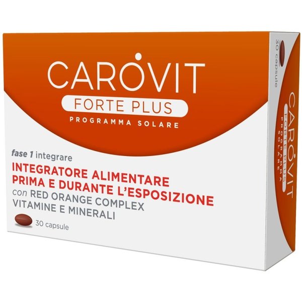 Carovit Forte Plus Programma Solare 30 Capsule - Integratore Per L'abbronzatura-image