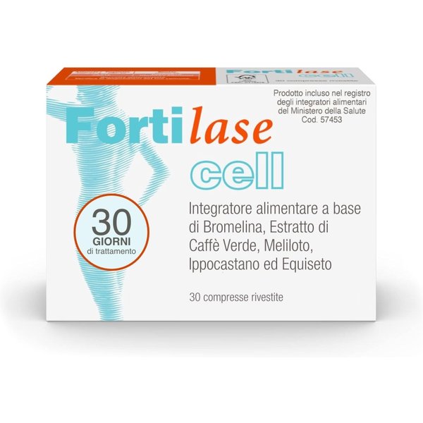 Fortilase Cell - Integratore contro la cellulite 30 compresse-image