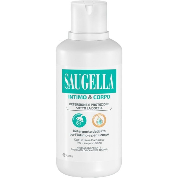 Saugella Intimo&Corpo - Detergente Delicato Per L'intimo E Per Il Corpo 500 Ml-image