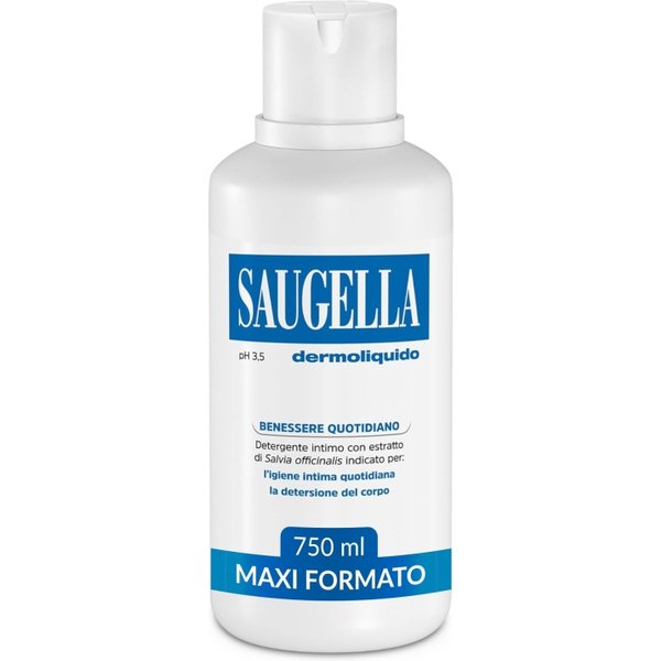Cooper Saugella Dermoliquido PùH 3,5 - Detergente Intimo 750 Ml-image