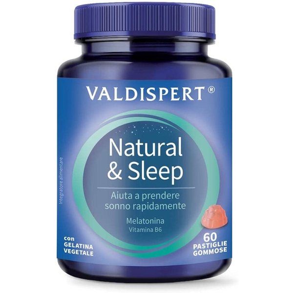 Valdispert Natural & Sleep 30 Pastiglie Gommose - Integratore Per Il Sonno-image