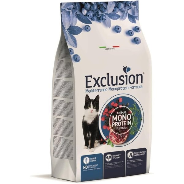 Exclusion Mediterraneo Monoprotein Noble Grain Tonno - Alimento Completo Per Gatti Adulti 12 Kg-image