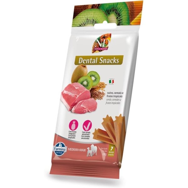 Farmina N&D Dental Treat - Snack Per Cani Medium Maxi Per Igiene Con Maiale 110 Gr-image
