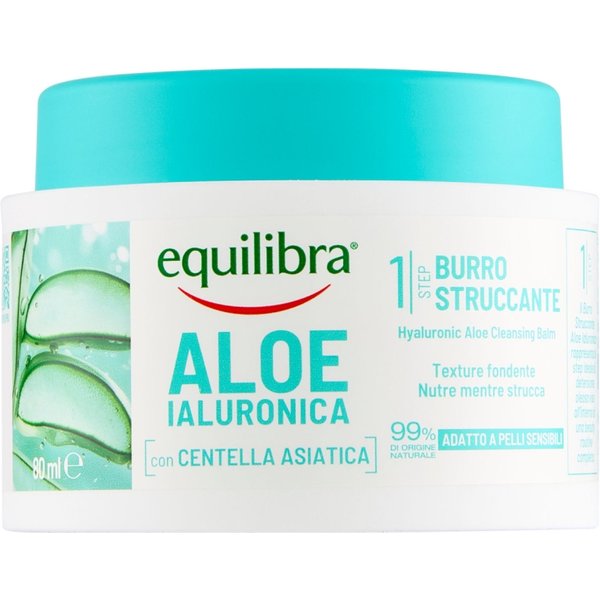 Equilibra Aloe Ialuronica - Burro Struccante Viso Idratante 80 Ml-image