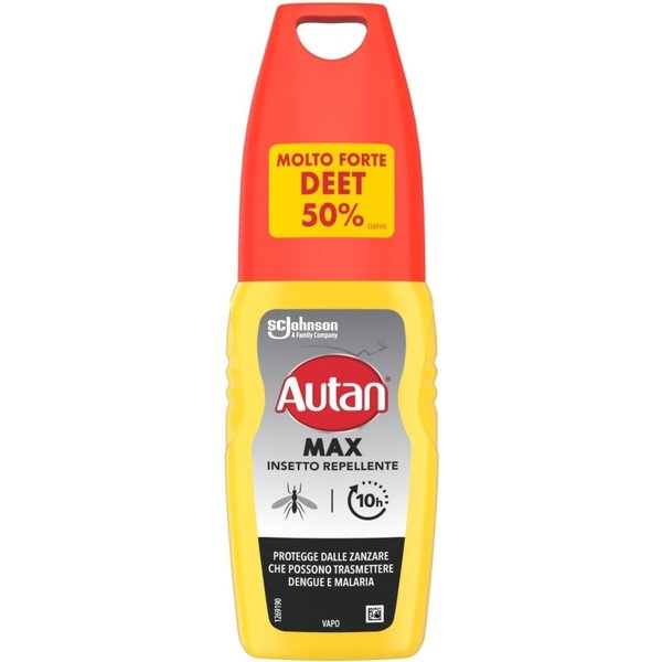 Autan Max Insetto Repellente E Antizanzare Comuni, Tigri, Tropicali, Zecche E Tafani 100 Ml-image