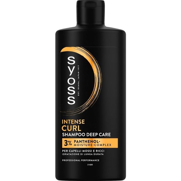 Palette Syoss Intense Curl Deep Care - Shampoo Idratante Per Capelli Mossi E Ricci 440 Ml-image