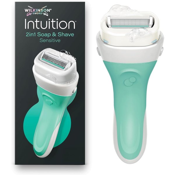 Wilkinson Intuition 2In1 Soap & Shave - Rasoio Donna Per Pelli Sensibili-image