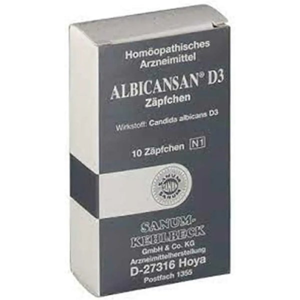 Albicansan D3 - Farmaco Omeopatico 10 Supposte-image