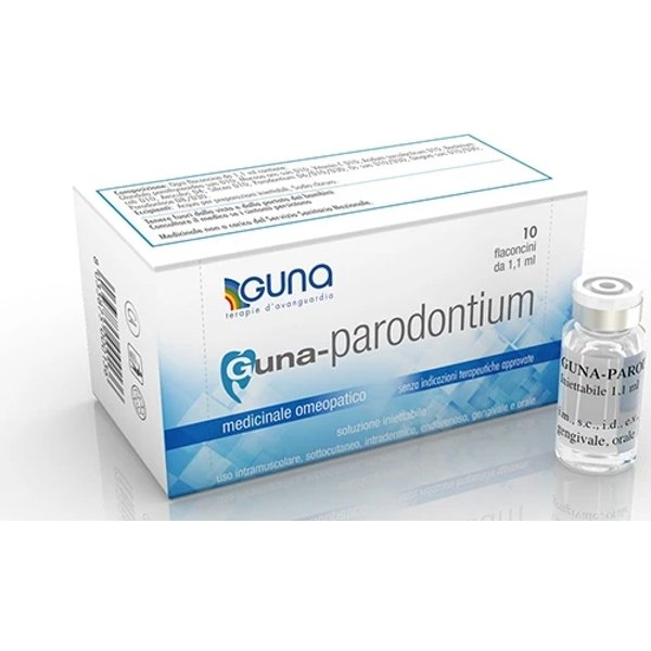 Guna Guna Parodontium - Medicinale Omeopatico 10 Flaconcini Da 1,1 Ml-image