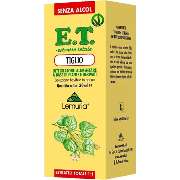 Tiglio Estratto Totale 30 Ml - Integratore Per Lo Stress Ed Il Sonno-image