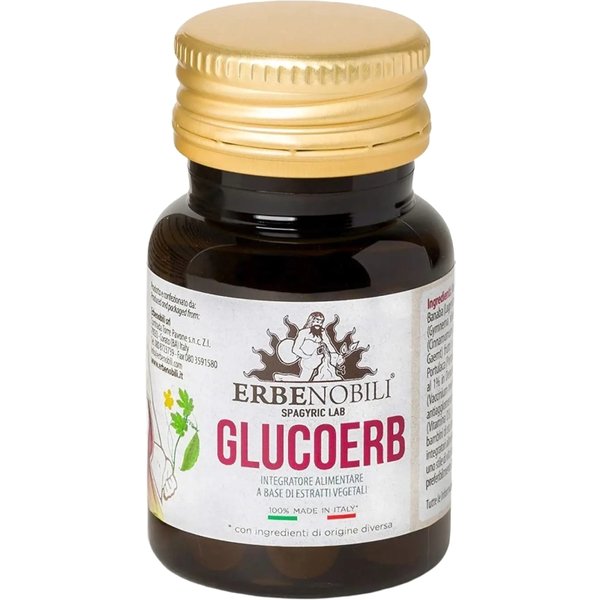 Glucoerb 60 Compresse - Integratore Per Sostenere Il Metabolismo Dei Carboidrati-image