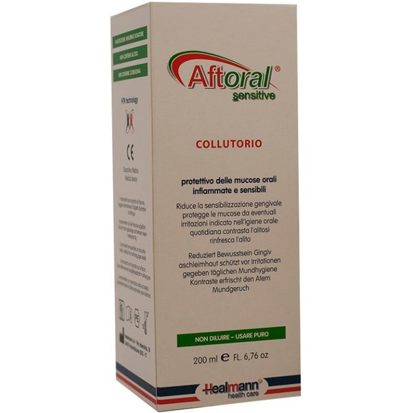 Healmann Aftoral Sensitive Collutorio 200 Ml-image