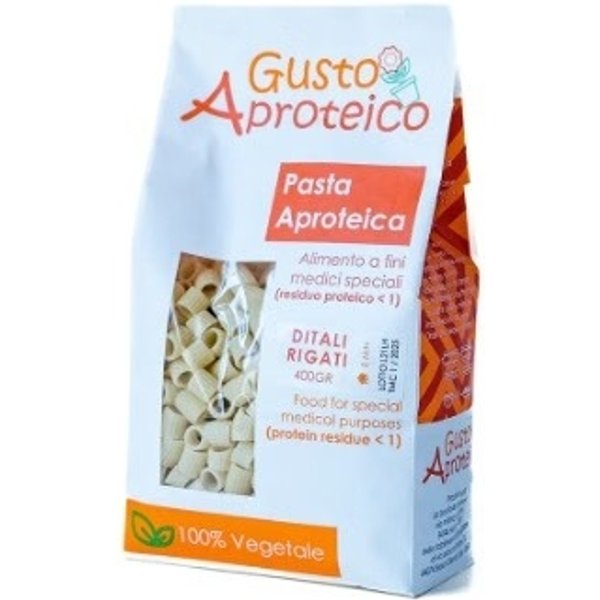 Gusto Aproteico Ditali Rigati - Alimento A Fini Medici Speciali 400 Gr-image