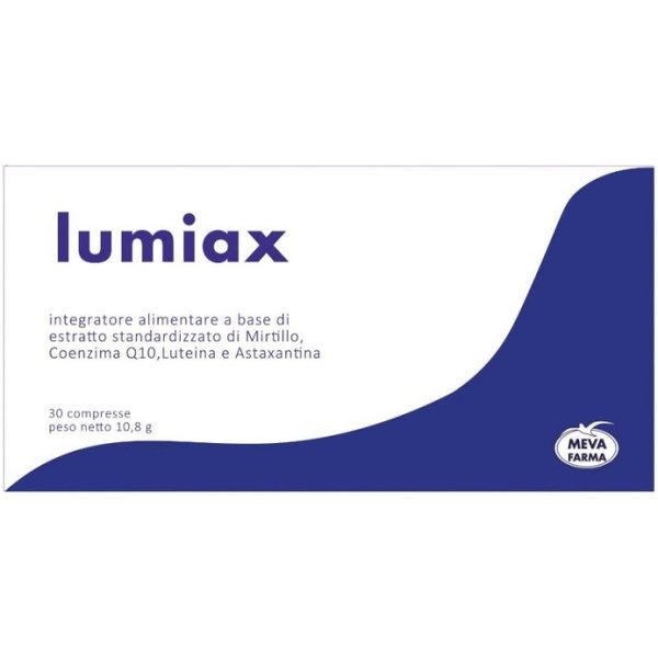 Lumiax 30 Compresse - Integratore Per La Vista E Il Microcircolo-image