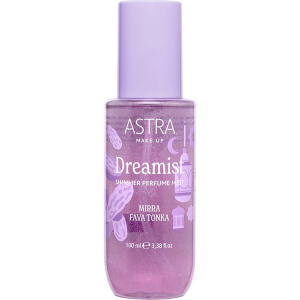 Astra Dreamist Shimmer 04 Body Mist Perfume Mirra E Fava Tonka 100 Ml Vapo-image