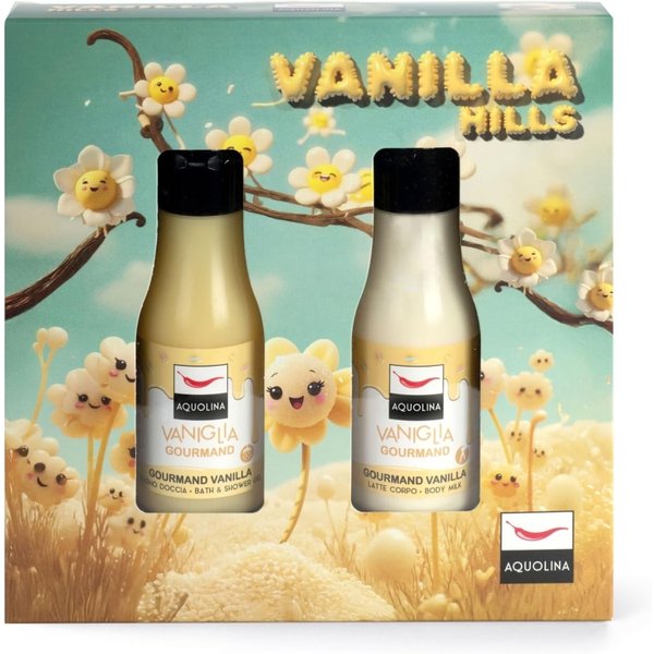 Aquolina Cofanetto Vanilla Hills - Bagno Doccia 125 Ml + Latte Corpo 125 Ml-image