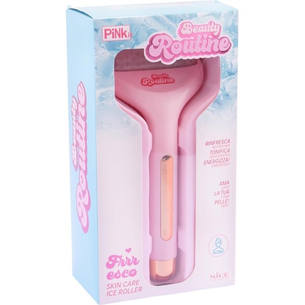 Nice Group Beauty Routine Fresco Ice Roller - Rullo Massaggiante Viso Effetto Ghiaccio-image