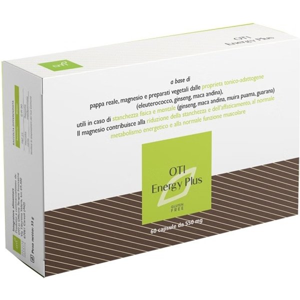 Oti Energy Plus 60 Capsule - Integratore Per La Stanchezza E L'energia-image