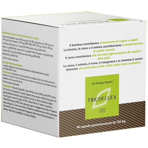 Oti Tricofluex 90 Capsule - Integratore Per Unghie E Capelli Deboli E Per Lo Stress Ossidativo-image