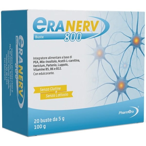 Eranerv 800 - Integratore Per La Funzionalità Articolare E Il Sistema Nervoso 20 Bustine-image