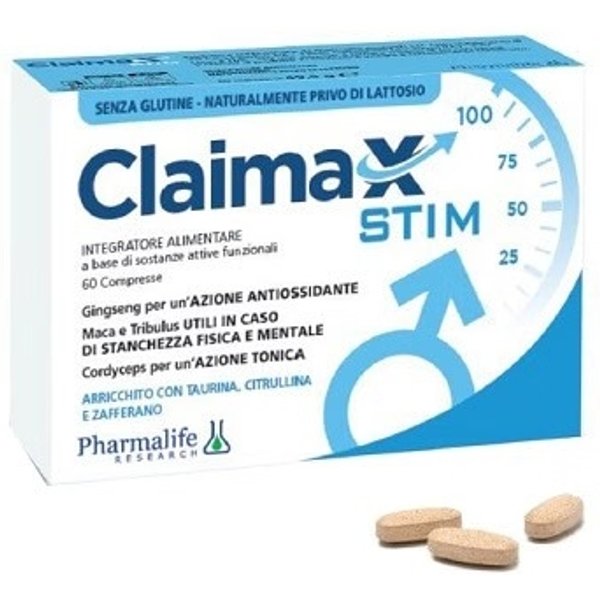 Claimax Stim 60 Compresse - Integratore Per Il Sostegno Metabolico E Supporto Per La Fertilità Maschile-image