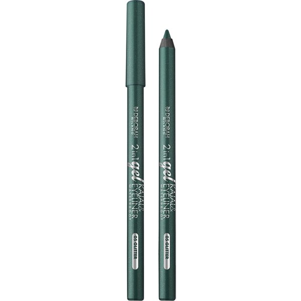Deborah Matita Occhi 2 In 1 Gel Kajal E Eyeliner Glitter Waterproof N. 05 Green-image