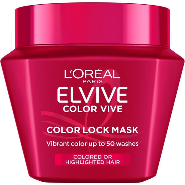 Elvive Color Vive - Maschera Protezione Colore Per Capelli Colorati O Meches 300 Ml-image