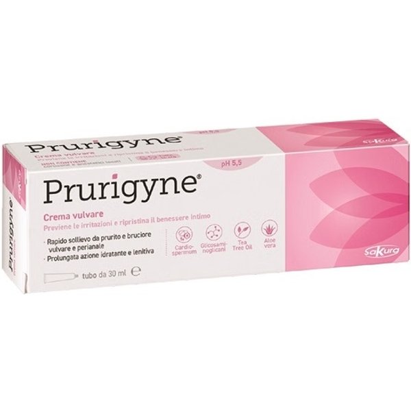Sakura Italia Prurigyne - Crema Vulvare Per Il Comfort Intimo, Lenitiva E Idratante 30 Ml-image