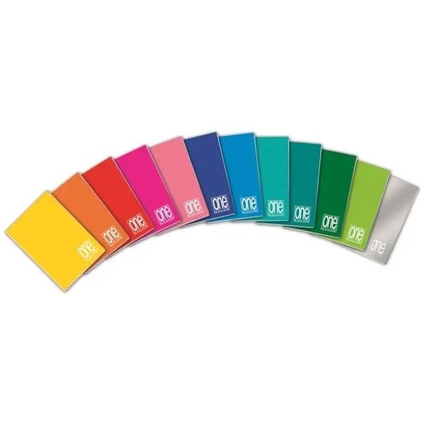 Blasetti One Color - 10 Quaderni Monocolore Rigatura Quadrata 10 Mm 20 Fogli 80 Gr-image
