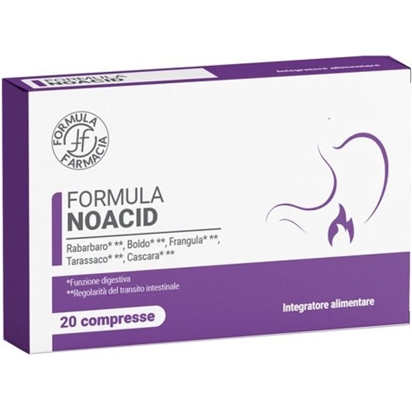 Formula Noacid 20 Compresse - Integratore Per La Funzionalità Digestiva-image