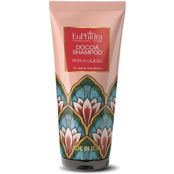 Euphidra Doccia Shampoo - Detergente Per Corpo E Capelli Ai Fiori Di Ciliegio 200 Ml-image
