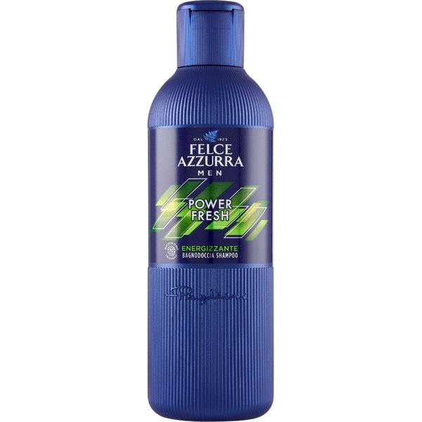 Felce Azzurra Power Fresh - Bagnodoccia Shampoo 2-In-1 Energizzante Uomo 500 Ml-image